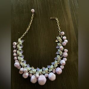 Elegant Lavender Pearl Necklace